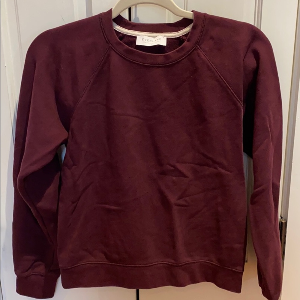 Everlane light weight crew neck sweatshirt